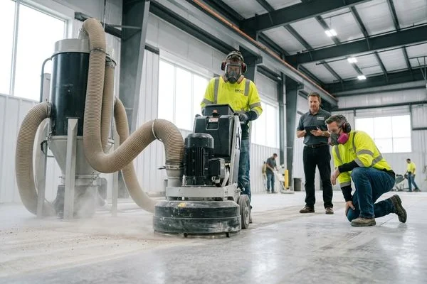 Polished Concrete Warren project 3