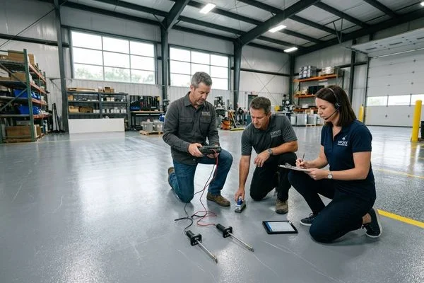 ESD & Conductive Flooring Systems Warren project 4