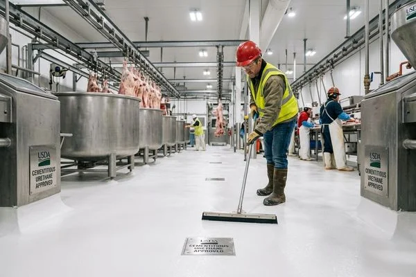 USDA & FDA Approved Food-Grade Floor Systems Warren project 1