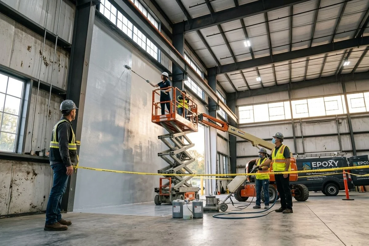 Industrial & Facility Wall Coating Services Warren