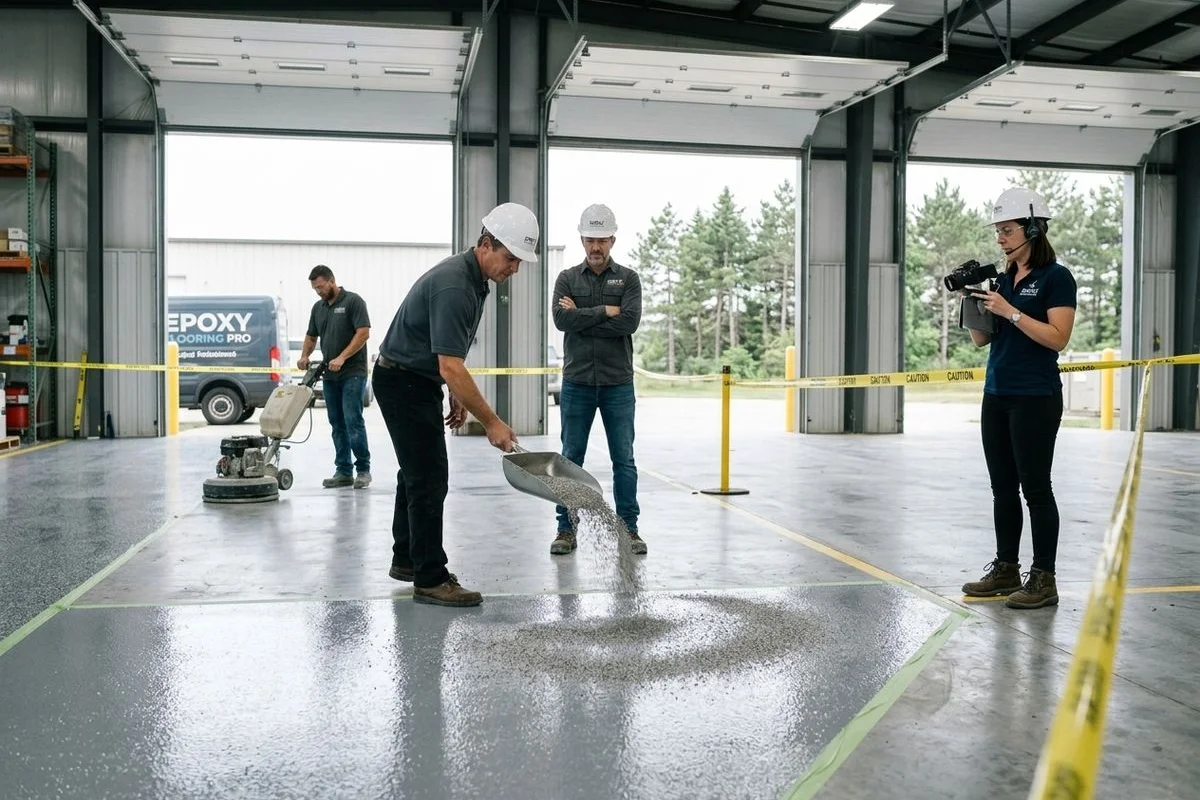 Non-Slip Safety Coatings for Slippery Industrial Floors Warren